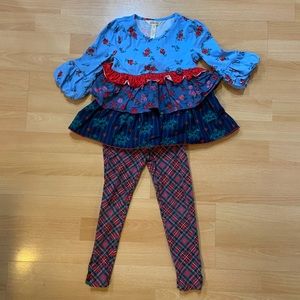 Matilda Jane festive tunic and leggings